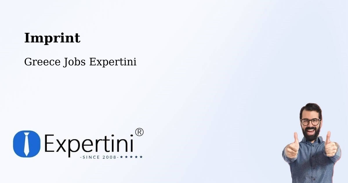 Imprint – Anthoúsa - Greece Jobs Expertini